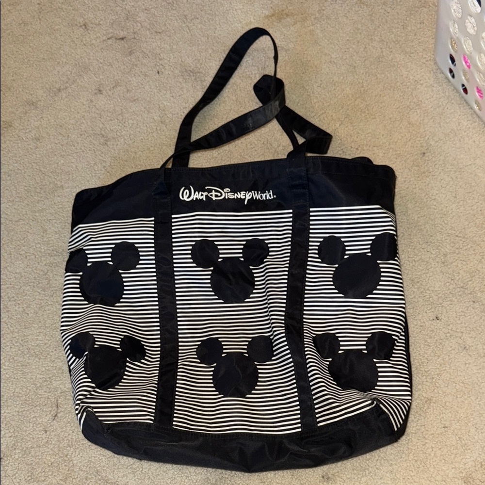 Disney Black and White Mickey Tote Bag